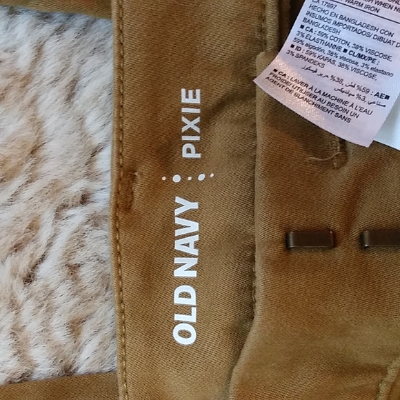 VGUC Old Navy pixie ankle length mustard skinny pant. Size 0. Length 26 … - Picture 7 of 9